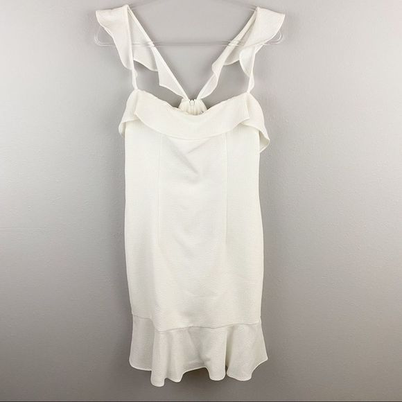 Black Halo • Faith Ruffle Dress - Picture 3 of 9